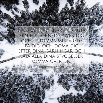 Hesekiel 7:8 Bibelvers Förklarad