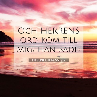 Hesekiel 11:14 Bibelvers Förklarad