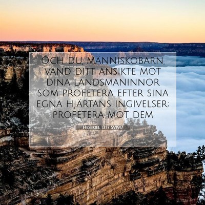 Hesekiel 13:17 Bibelvers Förklarad