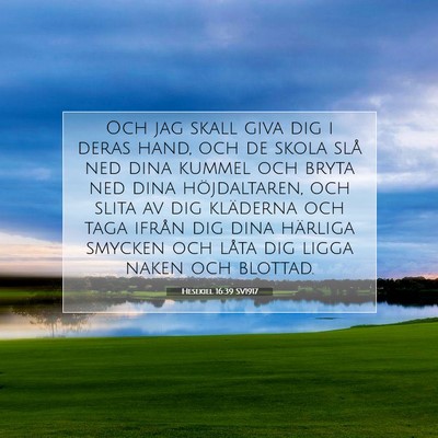 Hesekiel 16:39 Bibelvers Förklarad