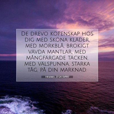 Hesekiel 27:24 Bibelvers Förklarad