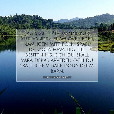 Hesekiel 36:12 Bibelvers Förklarad