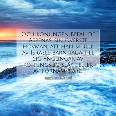 Daniel 1:3 Bibelvers Förklarad