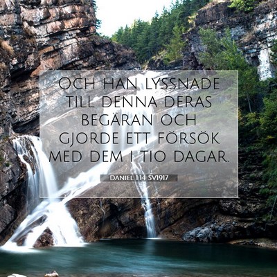 Daniel 1:14 Bibelvers Förklarad