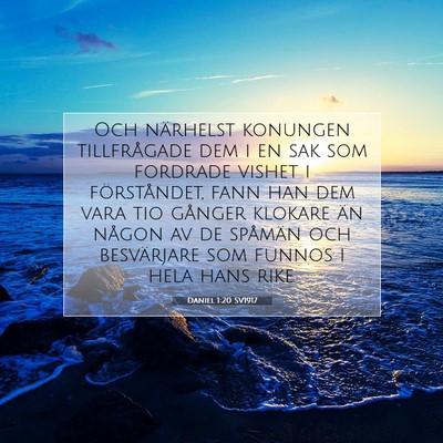 Daniel 1:20 Bibelvers Förklarad