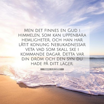 Daniel 2:28 SV1917 Bild av bibelvers