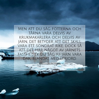 Daniel 2:41 Bibelvers Förklarad