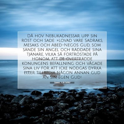 Daniel 3:28 Bibelvers Förklarad