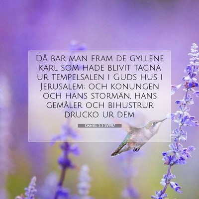 Daniel 5:3 Bibelvers Förklarad