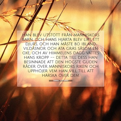 Daniel 5:21 Bibelvers Förklarad