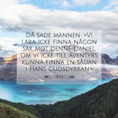 Daniel 6:5 Bibelvers Förklarad