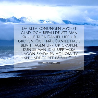 Daniel 6:23 Bibelvers Förklarad