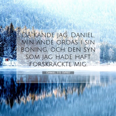 Daniel 7:15 SV1917 Bild av bibelvers