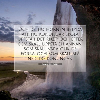 Daniel 7:24 Bibelvers Förklarad