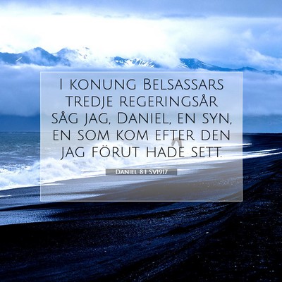 Daniel 8:1 SV1917 Bild av bibelvers