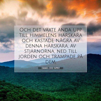 Daniel 8:10 Bibelvers Förklarad
