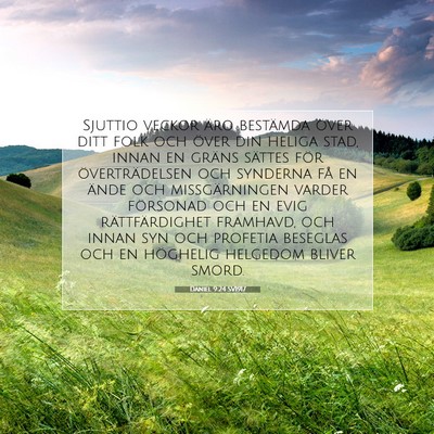Daniel 9:24 SV1917 Bild av bibelvers