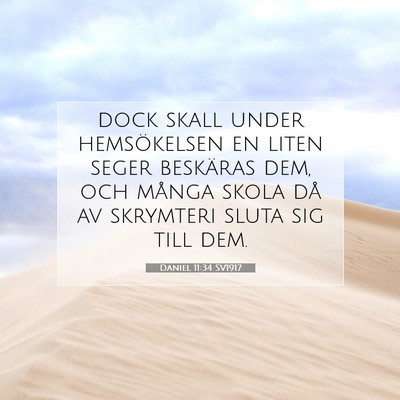 Daniel 11:34 Bibelvers Förklarad