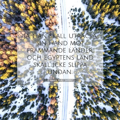 Daniel 11:42 Bibelvers Förklarad