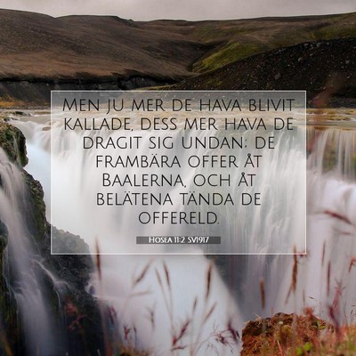 Hosea 11:2 SV1917 Bild av bibelvers