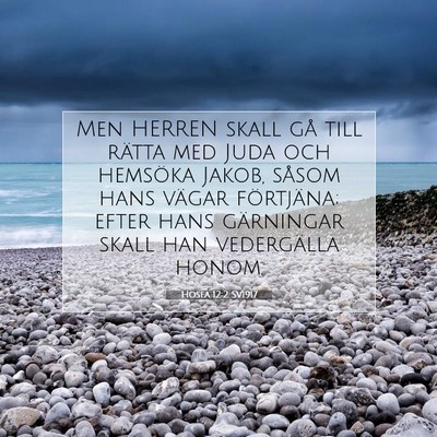 Hosea 12:2 SV1917 Bild av bibelvers