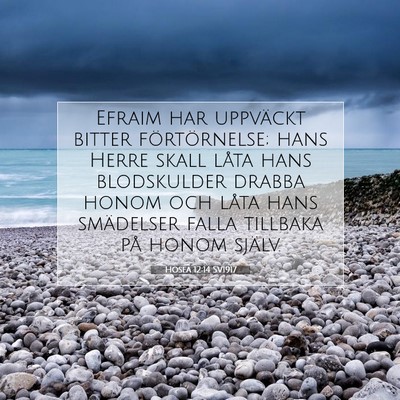 Hosea 12:14 Bibelvers Förklarad