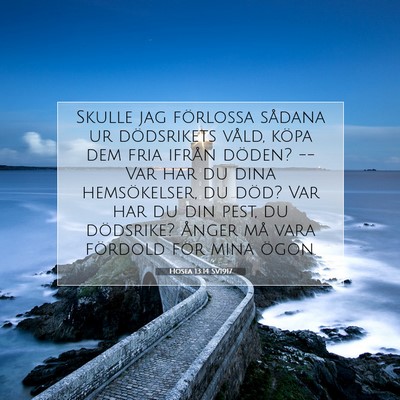 Hosea 13:14 SV1917 Bild av bibelvers