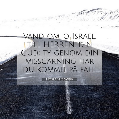 Hosea 14:2 SV1917 Bild av bibelvers