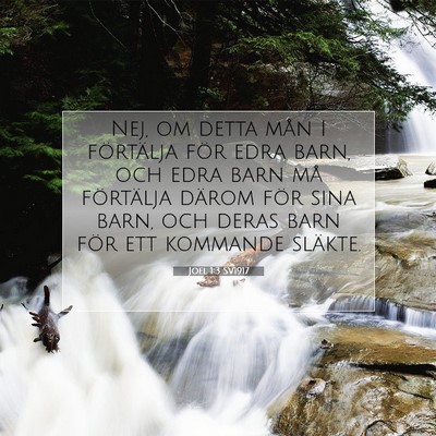 Joel 1:3 SV1917 Bild av bibelvers