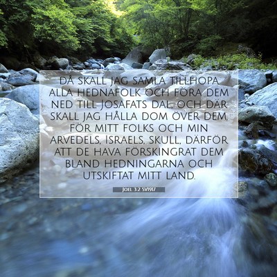 Joel 3:2 Bibelvers Förklarad
