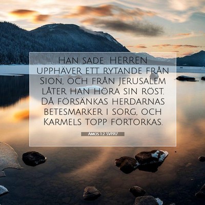 Amos 1:2 SV1917 Bild av bibelvers