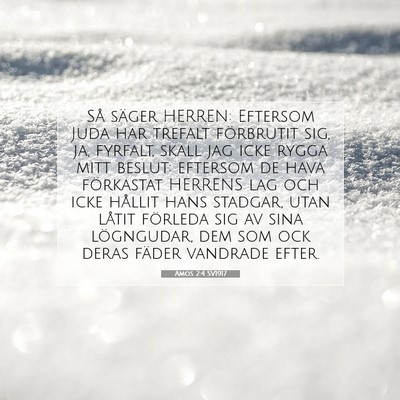 Amos 2:4 SV1917 Bild av bibelvers