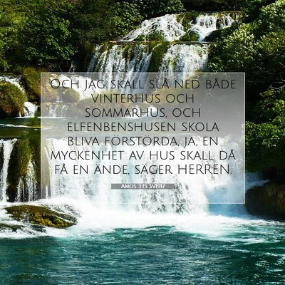 Amos 3:15 SV1917 Bild av bibelvers