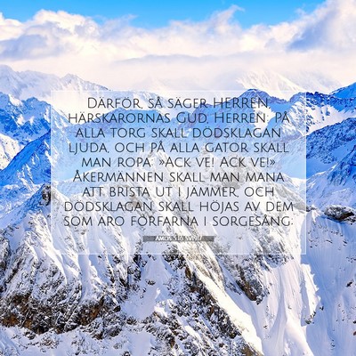 Amos 5:16 SV1917 Bild av bibelvers