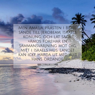 Amos 7:10 SV1917 Bild av bibelvers
