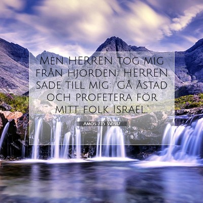 Amos 7:15 Bibelvers Förklarad