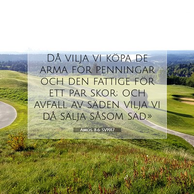 Amos 8:6 Bibelvers Förklarad