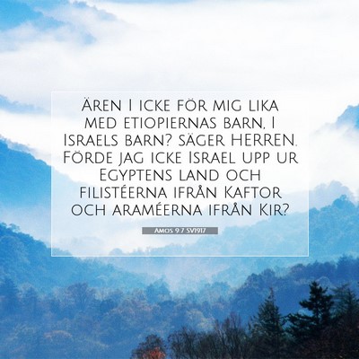 Amos 9:7 SV1917 Bild av bibelvers