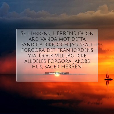 Amos 9:8 SV1917 Bild av bibelvers