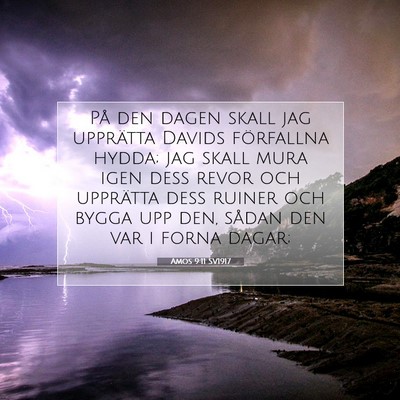 Amos 9:11 SV1917 Bild av bibelvers