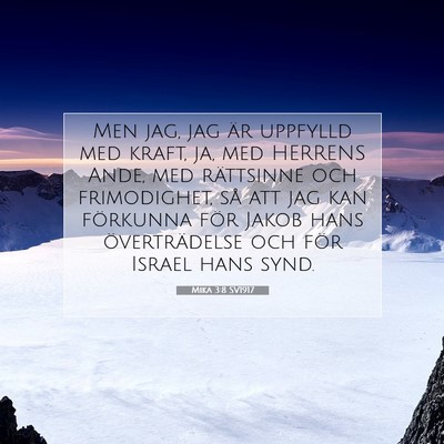 Mika 3:8 SV1917 Bild av bibelvers
