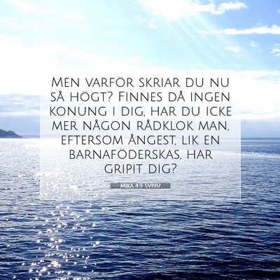 Mika 4:9 Bibelvers Förklarad