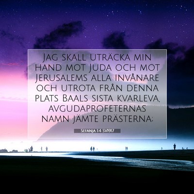 Sefanja 1:4 Bibelvers Förklarad