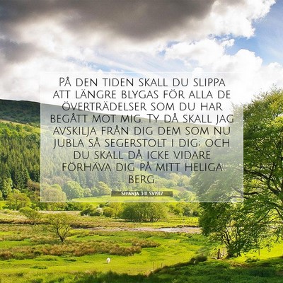 Sefanja 3:11 SV1917 Bild av bibelvers