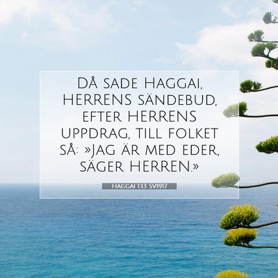 Haggai 1:13 Bibelvers Förklarad