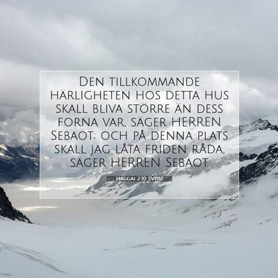Haggai 2:10 SV1917 Bild av bibelvers