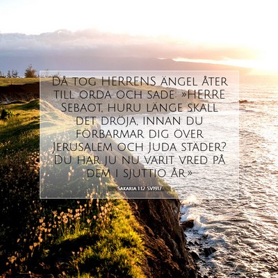 Sakaria 1:12 Bibelvers Förklarad