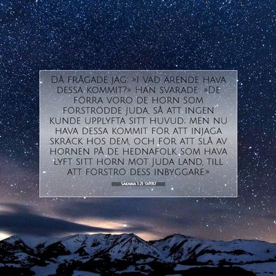 Sakaria 1:21 Bibelvers Förklarad