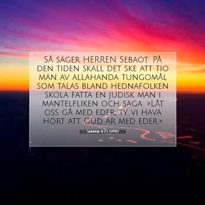 Sakaria 8:23 SV1917 Bild av bibelvers