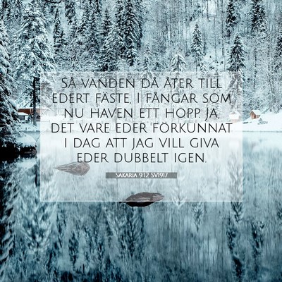 Sakaria 9:12 Bibelvers Förklarad